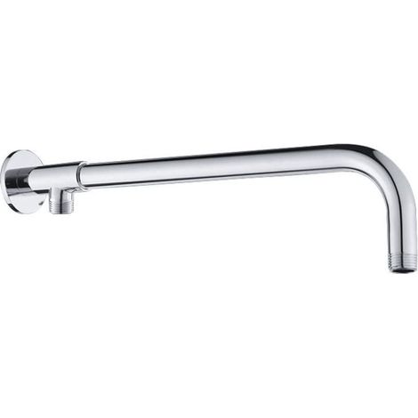 Bras douche mural cuivre 48cm pour pommeau salle bain, support durable (1/5)