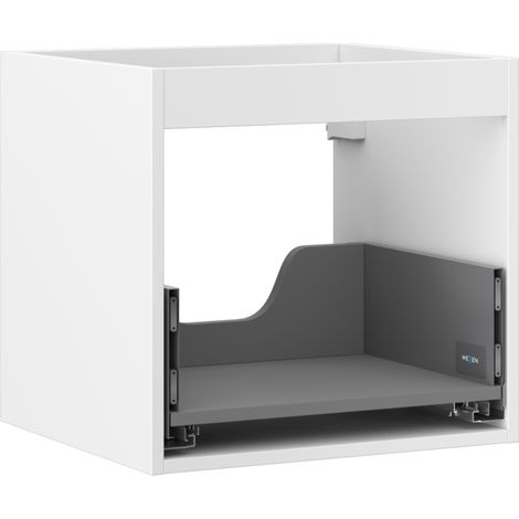Mexen Box-A corps de meuble sous lavabo 50 cm, 1 tiroir, blanc mat - 91AX0-0500-470-1-01 (1/4)