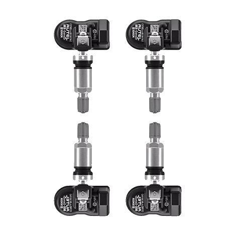 Capteur TPMS, Compatibilité Universelle, Solution Économique, 4x 2en1 aluminium ss (1/2)