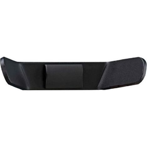 Crochet porte-peignoir double - ALUR - Fabrication Française - Dimensions: 136 x36 mm - Coloris: noir mat - PELLET (1/2)