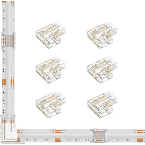 COB 4pin 10mm Connecteur en forme de L Kit (1/5)
