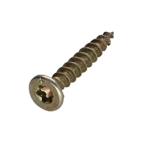 VBA3 Tête fraisée Cranté 4.5X30 TORX T20 Bichromaté-100 pièces (1/3)