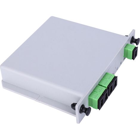 1x4 SC/APC Single-Mode PLC Optischer Splitter für Glasfasernetze (1/5)