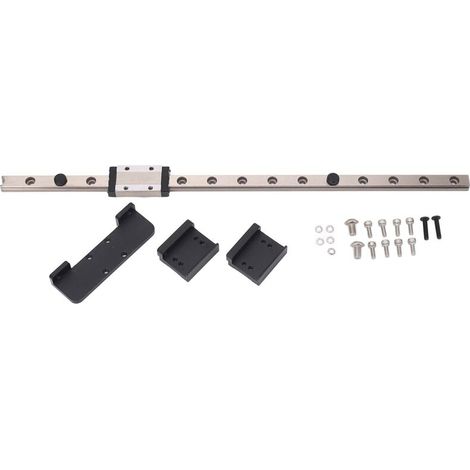 SJLERST Guide linéaire X Axes avec bloc coulissant en acier haute teneur en chrome pour imprimante 3D Neptune 3 Pro 4 (1/5)