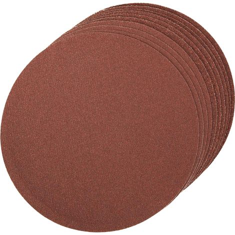 Disques abrasifs autocollants de 150 mm, 10 feuilles