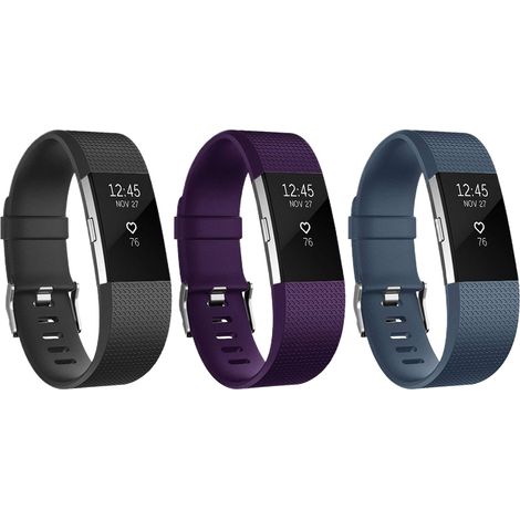 Compatible avec le brassard Fitbit Charge 2, brassard de sport en silicone souple et polyvalent pour Fitbit Charge 2 (1/5)