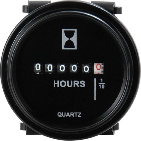 Heure Mètre professionnel Moteur mécanique Calibre Minuteur automatique de voiture Jauge de mètre (1/5)