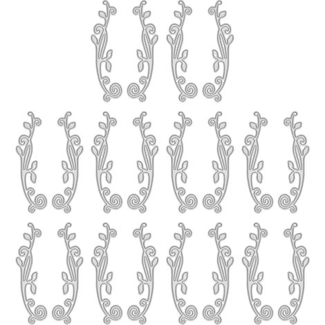 Poinçon de découpe en acier carbone réutilisable pour scrapbooking DIY - Finition exquise (1/5)