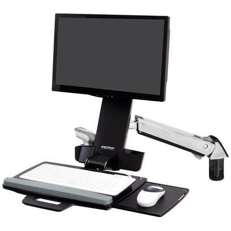 Ergotron Styleview Sit-Stand Combo Arm 61 cm (24") Alluminio Parete (1/4)
