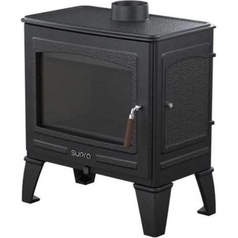 stufa a legna in ghisa 8,7 kW nera - FR9016300B - Supra