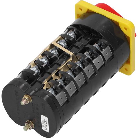 Commutateur universel à 10 positions, commutateur à cames électrique, inverseur de source LW5D-16/TM706/6 110-380 V 16 A 4 kV (1/5)