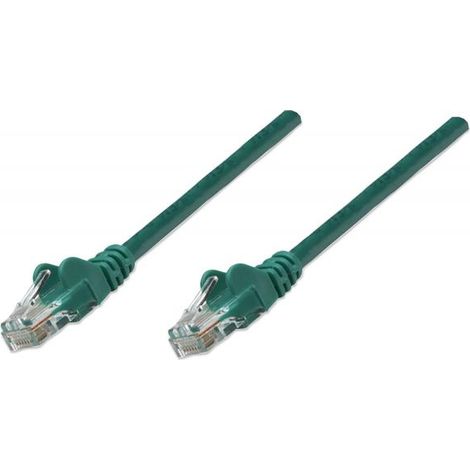 INTELLINET Cavo Patch Categoria 5E non schermato UTP Verde - 5 mt (1/4)