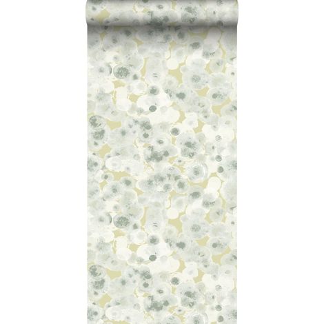 papier peint motif graphique gris vert - Sanders & Sanders (1/5)