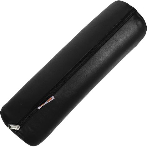 Coussin Lombaire pour Chaise de Bureau Noir en Tissu et Mousse Housse Lavable Offrant Soutien et Confort pour Fauteuil et Canapé (1/5)