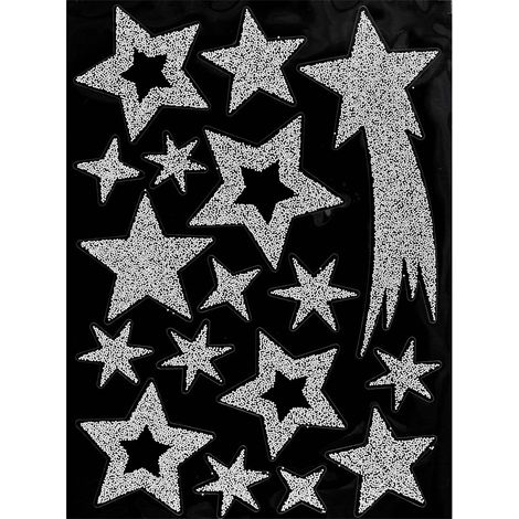 Aufkleber Microbeads 29X40 - Schneemann