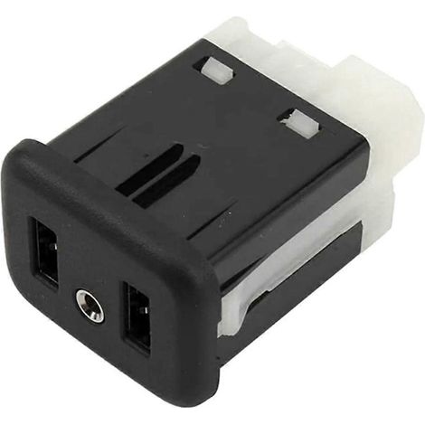 Adaptateur d'interface AUX pour autoradio, console centrale audio, double port USB pour 13519224 (1/4)