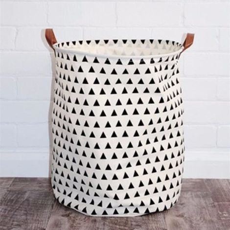 Enfants Jouet Vêtements Panier à Linge Toile Panier de Rangement Pliant Style 5