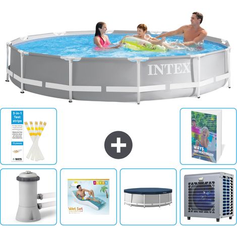 Intex Piscine Prism Frame Ronde - 366x76 cm - 7-pièces S207 (1/5)