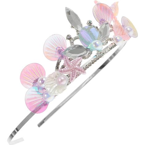 Girls' Metal Crown, Decorative Headband for Parties, Pretty (1/5)