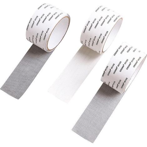 Moustiquaire Adhésive pour Fenêtres et Grilles Anti-Moustiques pour Trous d'Évacuation, Réparation de Trous et Fissures, Moustiquaire en Maille Adhésive pour Fenêtres (1/5)