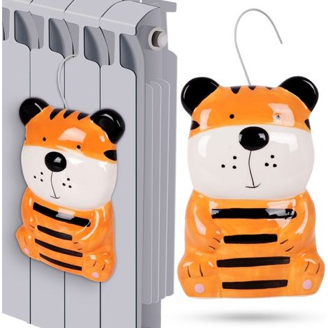 Humidificador de radiador de cerámica con forma de tigre para niños, 240 ml (1/5)