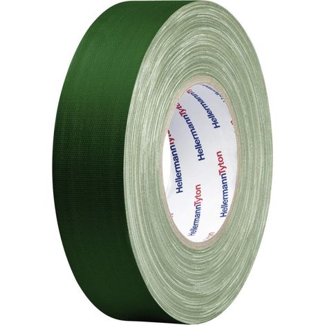 HellermannTyton HTAPE-TEX-GN-19x50 712-00503 Gewebeklebeband HelaTape Tex Grün (L x B) 50 m x 19 mm