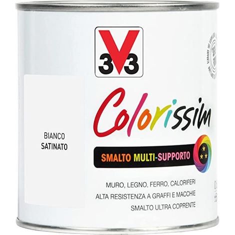 Smalto Multisupporto Colorissim Bianco 2,5 LT
