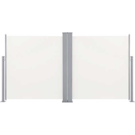 Toldo lateral retráctil 100 x 600 cm crema 020007153 (1/5)