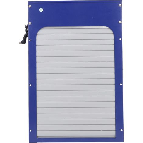 1 Porte automatique poulailler, Minuterie LED, Acier et Plastique, Mode Manuel, Protection volailles (1/5)