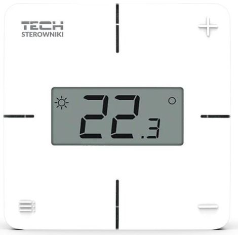 Termostato Tech R-8X regulador de temperatura negro