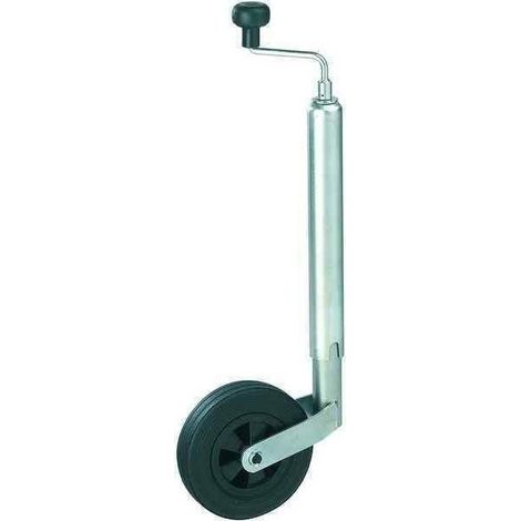 Roue jockey diamètre 48mm pour remorque (1/2)