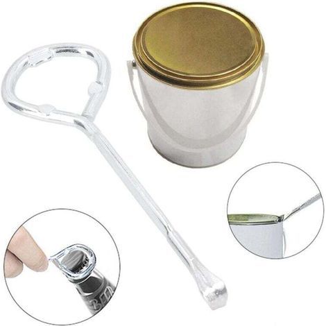 Ulisem Paint Bucket Bottle Opener, Alloy Steel Paint Can Bottle Opener, 2 Pieces, 5L Paint Can Bottle Opener, Suitable for Paint Cans, Suitable for Bottle Openers (1/4)