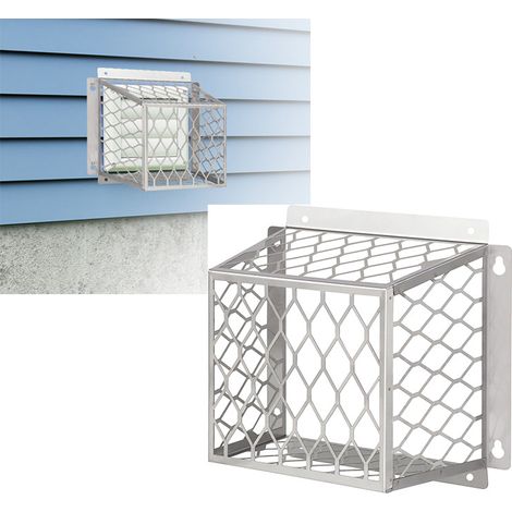Capot de protection pour séchoir en acier inoxydable capot anti-oiseaux pour évents de séchoir compatible avec les capots d'évacuation universels de 3 à 4 pouces (1/5)