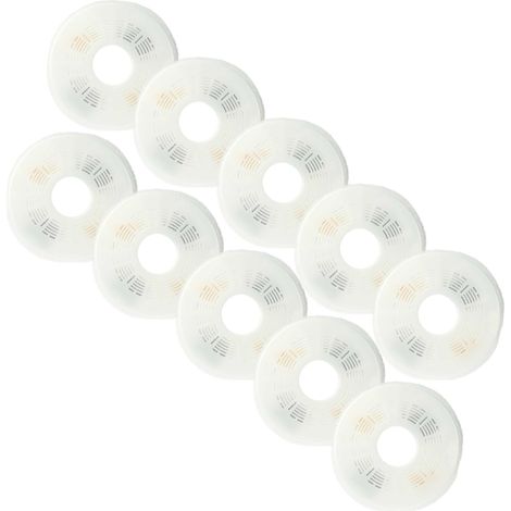 vhbw 10x Filter compatible with Catit 50023, 50053, 50761, 55600, 43742 W Drinking Fountain for Cats, Dogs - Filter Element