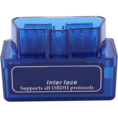Scanner OBD2 Bluetooth, appareil de diagnostic pour tous les véhicules. Lecteur OBD ELM327 et lecteur de codes d'erreur pour le diagnostic des pannes moteur (1/5)