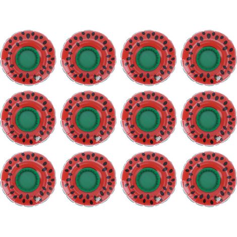 Porte-gobelets Flottants Gonflables, Flotteurs de Boisson Sous-verres Gonflables, Porte-gobelet de Boisson Sous-verre Gonflable Pastèque Flotteurs de Boisson pour Jouets D'été pour Enfants et Fête à L (1/5)