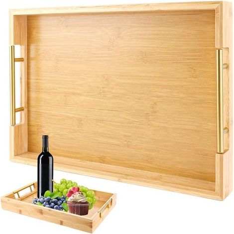 tablett-aus-bambus-und-holz-modernes-rechteckiges-dekotablett-mit-griffen-geeignet-fur-kuchen-wohnzimmer-bars-partys-41-x-30-x-5-cm-240232671 (1/5)