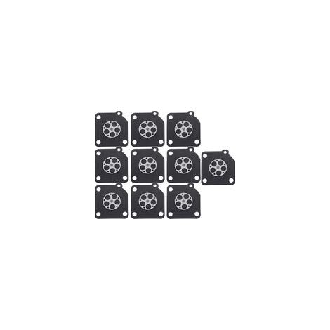 Kit guarnizioni per diaframma carburatore, ricambi per motosega ZAMA 180 S210 MS230 MS250, 10 pezzi/set