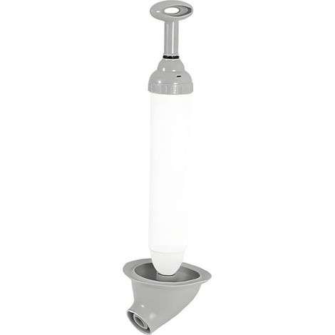 1 Déboucheur WC, Air Comprimé, Acier Inoxydable, Ventouse Élargie, Toilettes Standards et Intelligentes (1/4)
