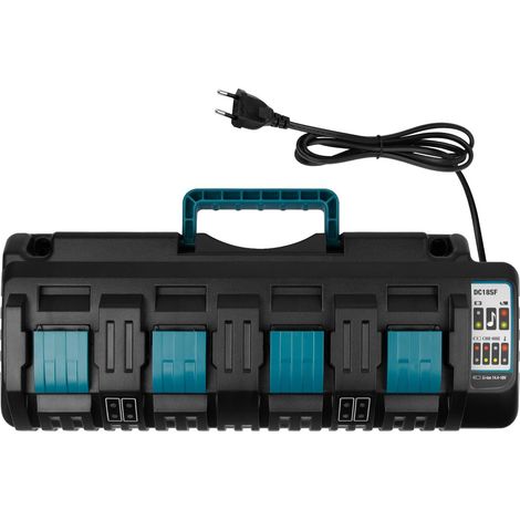 Chargeur 14.4V-18V Li-ion Rapide LXT pour BL1430 BL1450 BL1440 BL1860 BL1850 BL1840 BL1830 BL1815 Remplacement pour DC18RC, DC18RD (1/5)