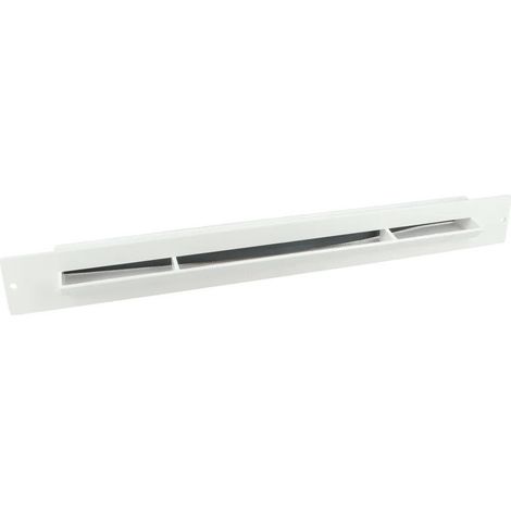 [BE312-nicoll] Régulateur entrée d'air intérieur Nicoll blanc anti-insecte pour gaine