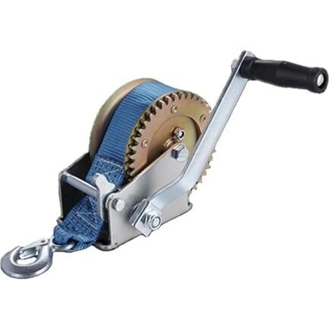 Treuil Manuel Portable d'une capacité de 544 kg (1200 LB), treuil léger for remorque Bateau, Conception antidérapante (1/3)