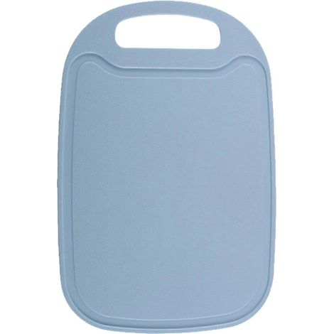 Planche à découper multifonctionnelle en plastique, grande taille, avec poignée ergonomique, idéale pour découper fruits, légumes et viandes. (1/5)
