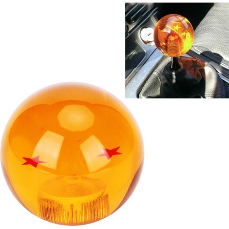 Manette de levier de vitesse boule de vitesse avec adaptateur pour voiture, pommeau de changement de rapport universel, remplacement de poignée (1/5)