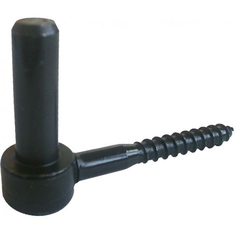 Gondola para atornillar 14 Tirefond 10 L100mm Negro - Afbat