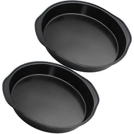 plaques de cuisson pour four, moule à brownies, plat à rôtir, plaque à pizza ronde (1/5)