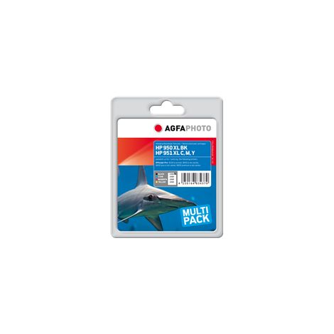 Agfa Photo 950XLBK+951XLC,M,Y Multipack negro / cian / magenta / amarillo