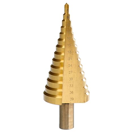 TIMCO Step Drill M2 HSS TiN - 4-30mm