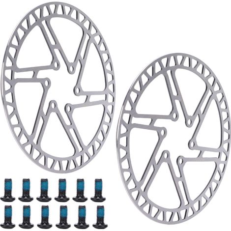 Disque de frein vélo résistant 160mm, plaquette de frein à disque VTT avec boulons (1/5)