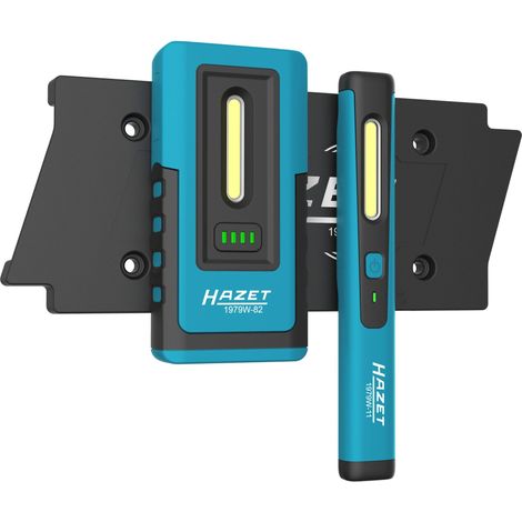 Hazet LED Inspektions-Lampen Satz, wireless charging 1979NW/3, 3-tlg.